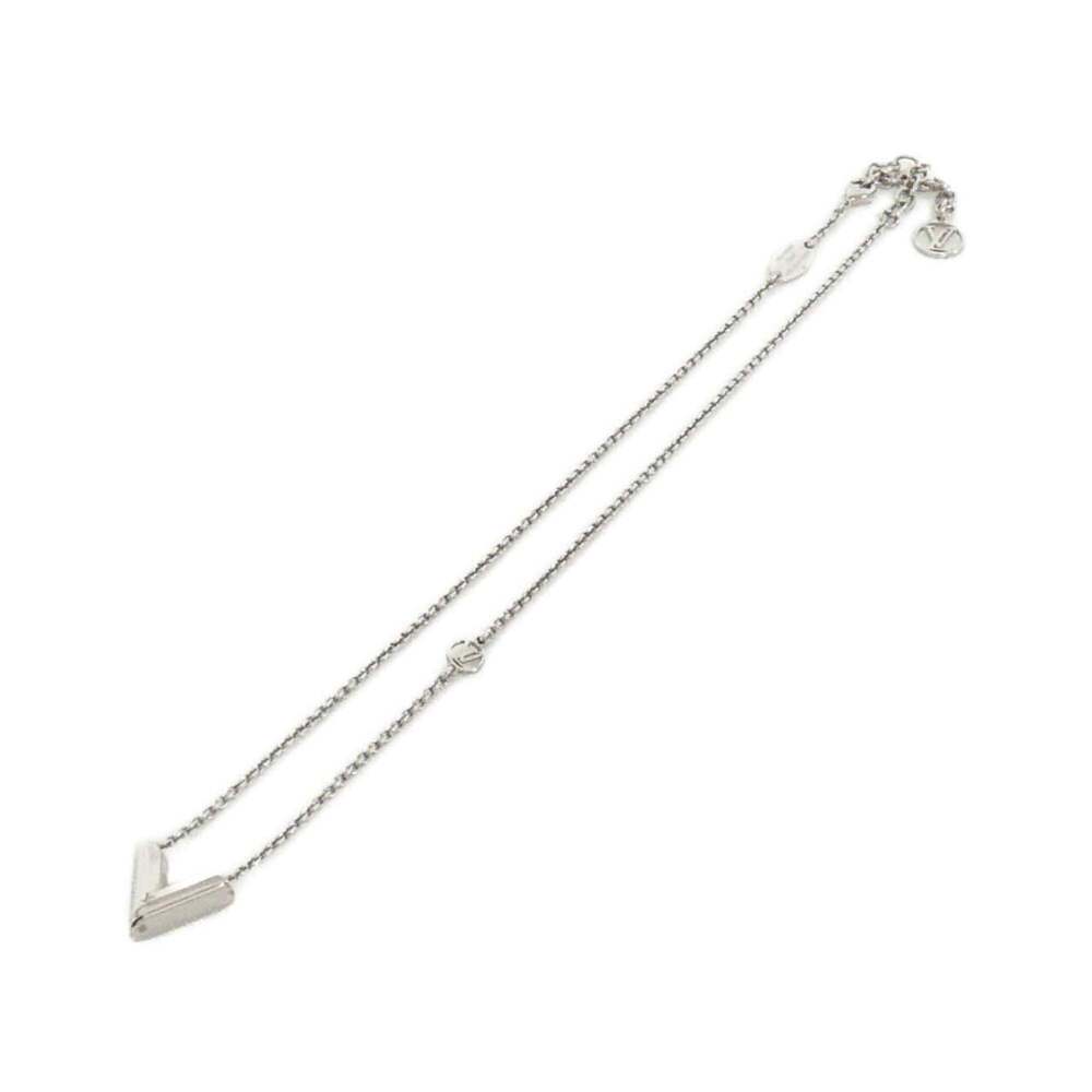 LOUIS VUITTON Silver Necklace - Picture 2 of 7